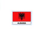 Patch toppe toppa stampato termoadesiva bandiera AL ALBANIA