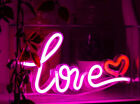 INSEGNA LUMINOSA NEON LOVE 23x13 cm