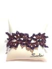 BRACCIALE IN PIZZO VIOLA ART. 861045V -  Sodini