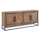 MOBILE CREDENZA VINTAGE BUFFET INDUSTRIAL ETNICO LIVING DESIGN cm180x40H80 Mobil