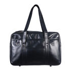 Japanese Briefcase School Bag Black Portable Commuter Handbag