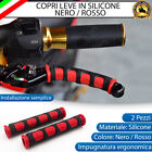 COPPIA COPRI LEVE IN SILICONE FRENO FRIZIONE NERO ROSSO PER DUCATI MONSTER 600