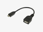 OTG ADATTATORE CAVO MICRO USB  5 PIN MASCHIO a USB FEMMINA TABLET CELLULARI j