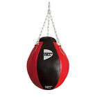 PALLA SOSPESA GREEN HILL SACCO MONTANTI BOXE WRECKING BAG BALL PELLE PUGILATO