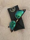 Rayban RB3016 Clubmaster Verde Specchio Tg. 51 Nuovo