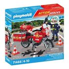 Moto dei pompieri Playmobil 71466 ACTION HEROES