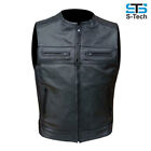 Gilet da Moto in pelle  Stechmoto ST 1180 PW Custom Vintage e Café Race