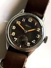 Ultra rare German military watch Alpina Cal 592  D Luftwaffe, 1940s WWII