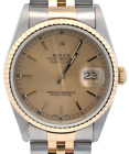 Rolex Datejust Champagne Men s Watch - 16233 - 2001 -