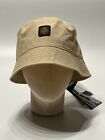 REFRIGIWEAR Cappello da pescatore Bucket Beige Logo Uomo Taglia Unica TU OS