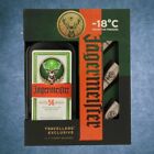 Jagermeister 1000ml con 3 bicchierini metal shoots - Giftbox