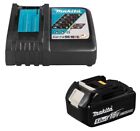 BATTERIA MAKITA BL1850B 18V/5AH + CARICABATTERIA MAKITA DC18RC