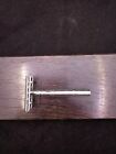 Shavex Safety Razor 3 Piece Made In Eng Traditional Wet Shaving Used Vintage