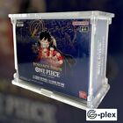 Case In Plexiglass One Piece Booster Box OP-01 Prima Stampa/Edizione