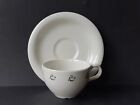 Vintage JOHN TAMS Ceramic Espresso Cup Saucer Cafe Coffee Set 90s y2k Aesthetic