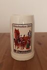 boccale birra Lowenbrau Oktoberfest 2015 Breweriana stein tankard bierkrug 0,5lt