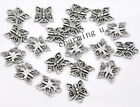 10pz charms farfalla butterfly colore tibetano 15x12mm bijoux