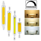 R7s 78mm 118mm Regolabile 6W 12W 25W Cob LED Inondazione Lampadina Bianco Caldo