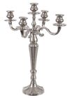 Candelabro Laryn 5 fuochi Argento H52 - Jorven