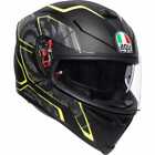 CASCO AGV K5 S TORNADO MATT BLACK YELLOW CALOTTA TRICOMPOSITA