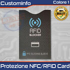 Protezione RFID/NFC: Scheda Blocco per Carte di Credito, Passaporti e Identità