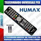 TELECOMANDO UNIVERSALE PER DECODER HUMAX CLICCA IL TUO MODELLO,PRONTO ALL USO