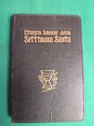 LIBRETTO  DEVOZIONALE - LITURGIA SOLENNE  DELLA  SETTIMANA SANTA - SACRO - 1955