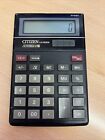 Citizen LH-830N 2 power 10 digit calculator vintage working solar power