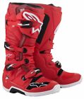 Stivali Uomo Alpinestars Tech 7 Red Rosso Motocross Enduro Quad Mx Boots