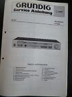 Original Service Manual  Grundig Verstärker V 7000