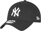 Cappello New Era 9FORTY New York Yankees Baseball Cap, MLB League Basic, Nero