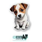 Divertente Carino Jack Russell Cucciolo Cane Pelliccia Baby Vinile Auto Adesivo