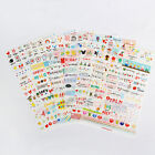 6sheets/bag Cute Stickers Journal Kawaii Scrapbooking Planner Diary Sticker Set