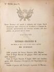 Decreto Regno Italia Istituita Corpo Reale Equipaggi categoria di Graduati 1874