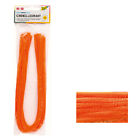 10x folia Chenilledraht orange 500x8mm Pfeifenputzer Biegeplüsch Basteldraht