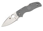 Spyderco Native Lightweight FRN Grey Maxamet PlainEdge Klappmesser ✔️ 01SP926