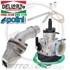 CARBURATORE DELL ORTO PHBL 24 AS COLLETTORE MONOLAMELLARE VESPA 50 SPECIAL N L R