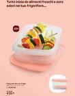 Tupperware Frigosmart Alto Con Griglia / Contenitore Per Affettati, Carne, Pesce