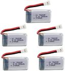 5 Pezzi Batterie Lipo Ricaricabili Hubsan X4 H107c H107d H107L da 3.7v 380mAh RC