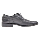 HENRI LLOYD Brogue Shoes Black Leather Mens UK 8