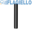 Tubo Acciaio al Carbonio Nero 2 mm Canna Fumaria Mt. 1 Diametro 120 a 180 mm