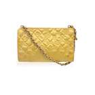 Chanel Borsa a Tracolla Vintage in Pelle Lucida Col. Giallo Lucky Symbols