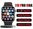 i10 Pro Max Smartwatch Orologio Bluetooth 45mm Cardiofrequenzimetro Salute Sport