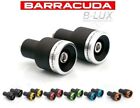 BARRACUDA CONTRAPPESI B-LUX MANUBRIO UNIVERSALI MOTO ANTIVIBRANTI ALLUMINIO