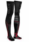 CALZE ALTE MOTO SOTTO GINOCCHIERE RINFORZATE ACERBIS SOCKS X-LEG ROSSO 39/41