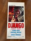 61S,LOCANDINA, Django Sergio Corbucci, Franco Nero 1966 spaghetti western