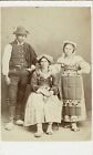 CDV ITALIE NAPLES Circa 1870 Costumes traditionnels