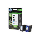 HP SD367AE 21+22 CARTUCCE ORIGINALI BK COL MULTIPACK