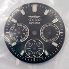 NOS Sector ADV 5500 chronograph esfera sphere 5215218035 dial watch vintage