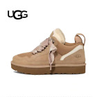 UGG Lowmel Sand Beige Braune Wildleder Sheepskin Sneaker 1144032 Stiefel Boots